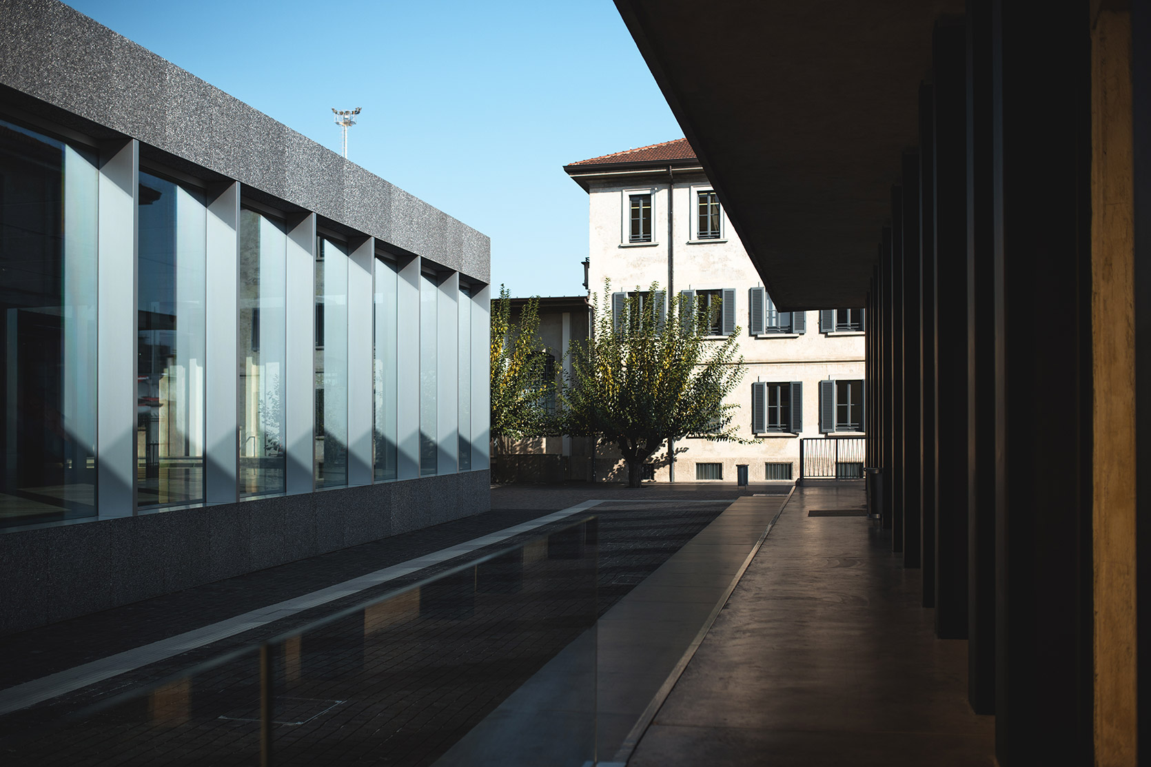 Fondazione Prada courtyard