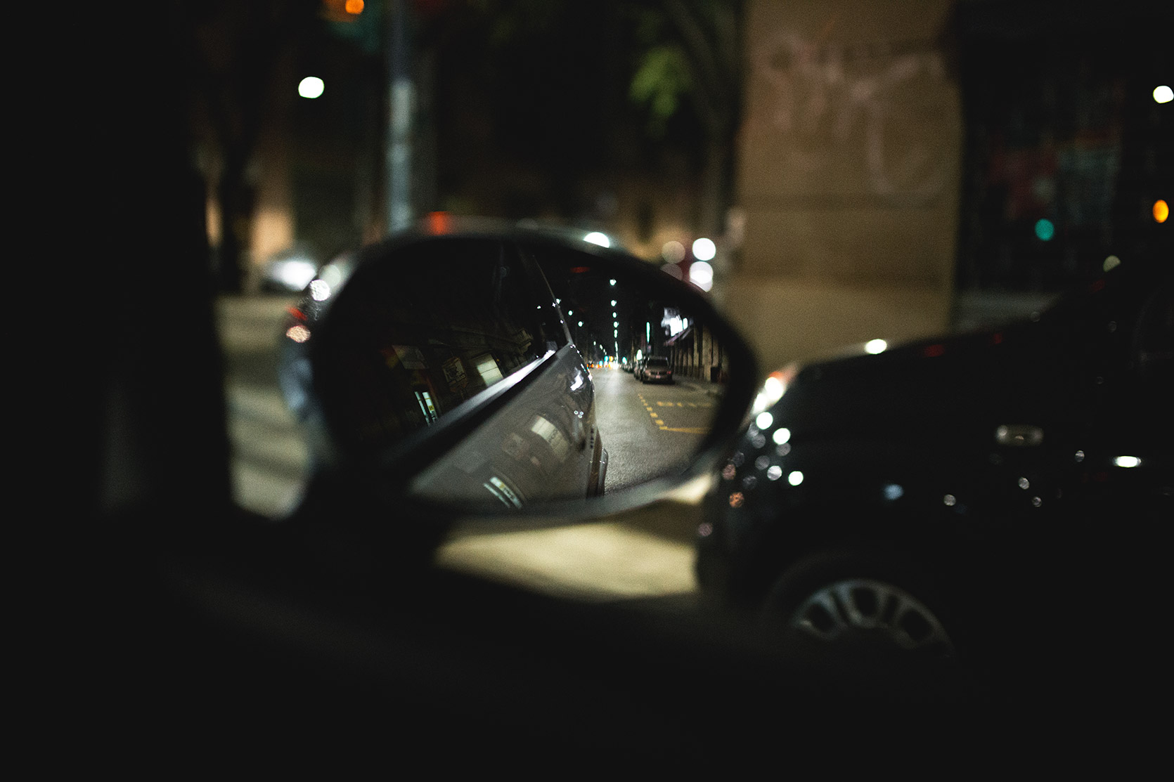 A Punto Evo Abarth Esseesse mirror