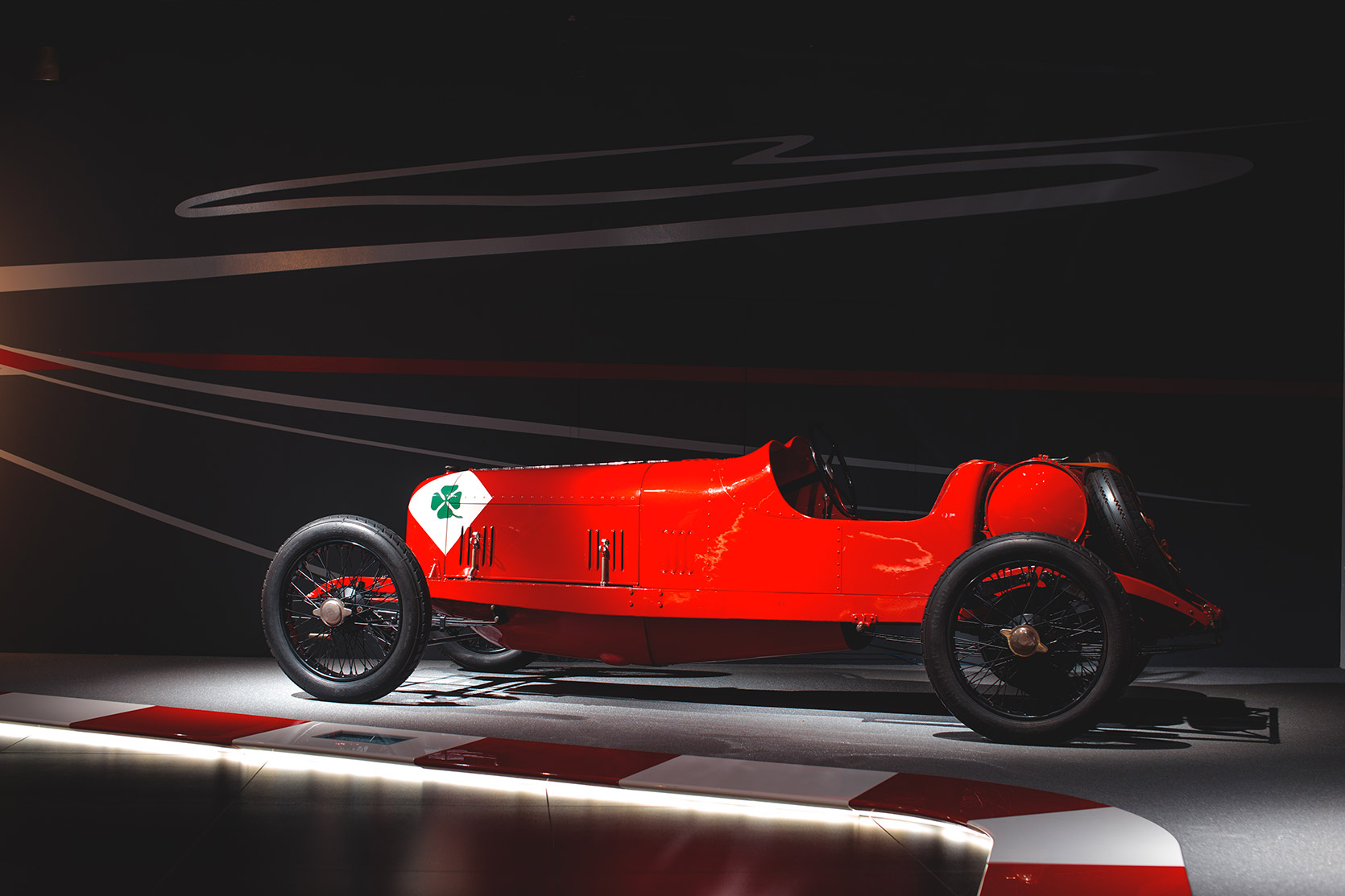 An Alfa Romeo RL Targa Florio at Alfa Romeo Museum