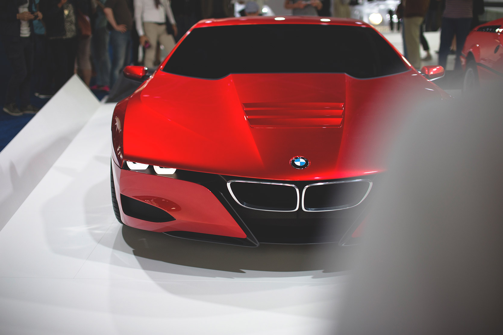 The BMW M1 Hommage in the BMW exhibition at Concorso d'Eleganza Villa d'Este