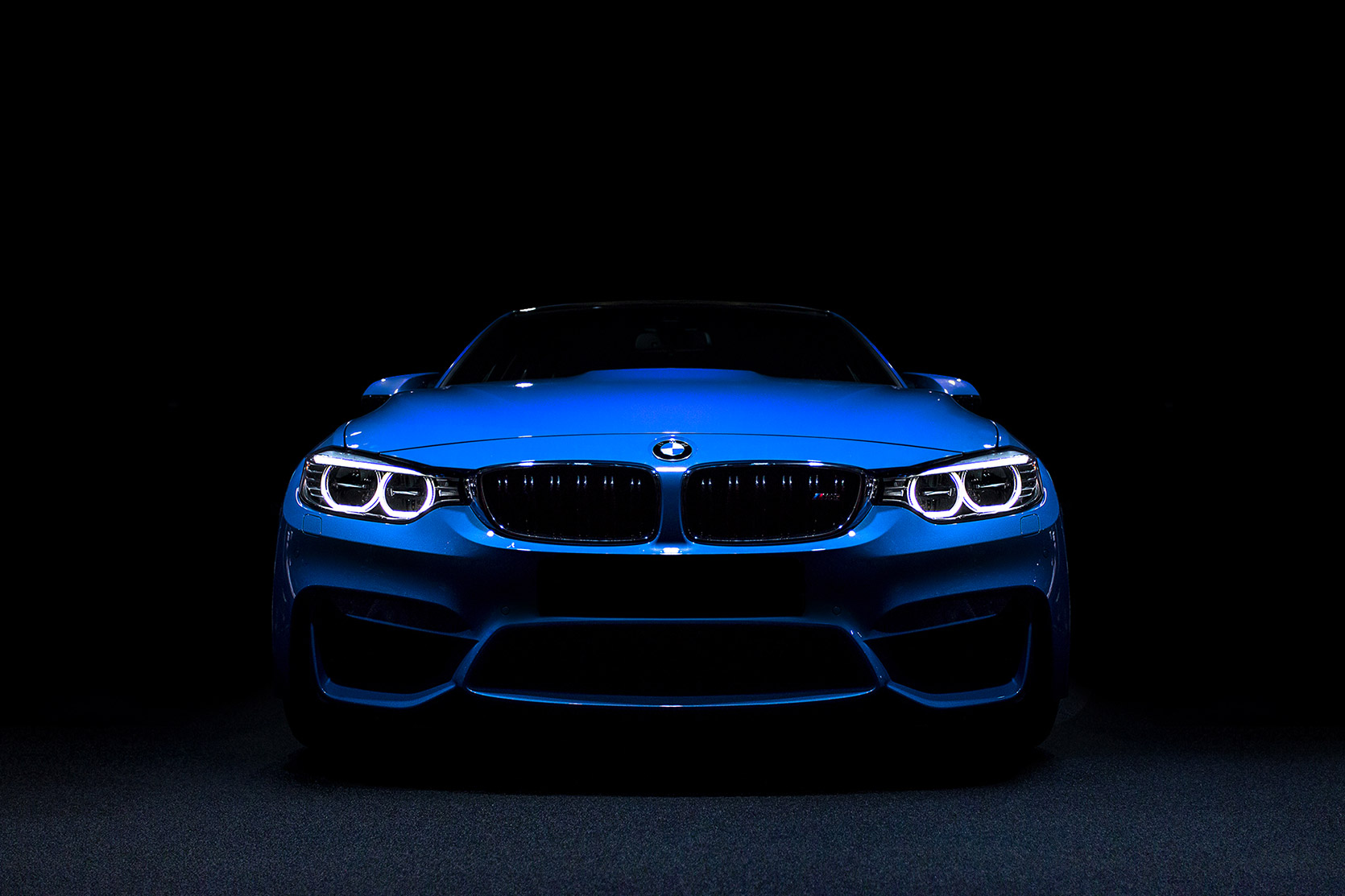 A BMW M3 sedan at Geneva Motorshow