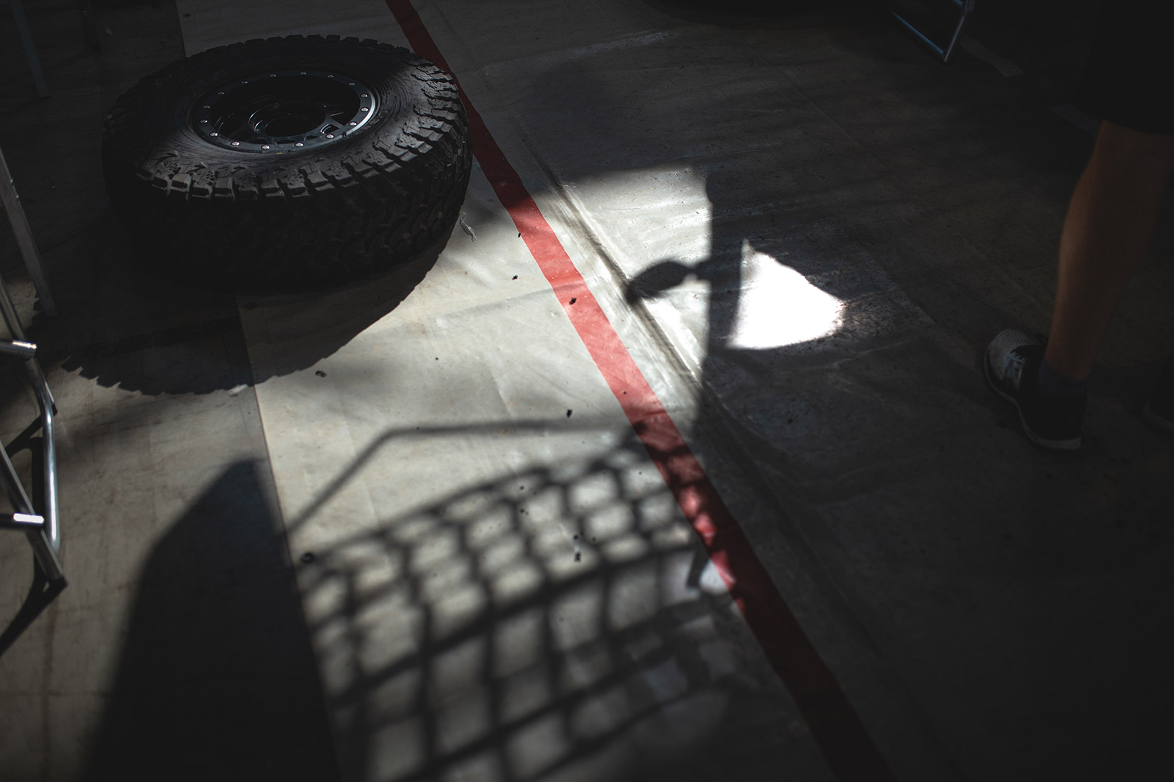 Italian Baja paddock situation at Italian Baja