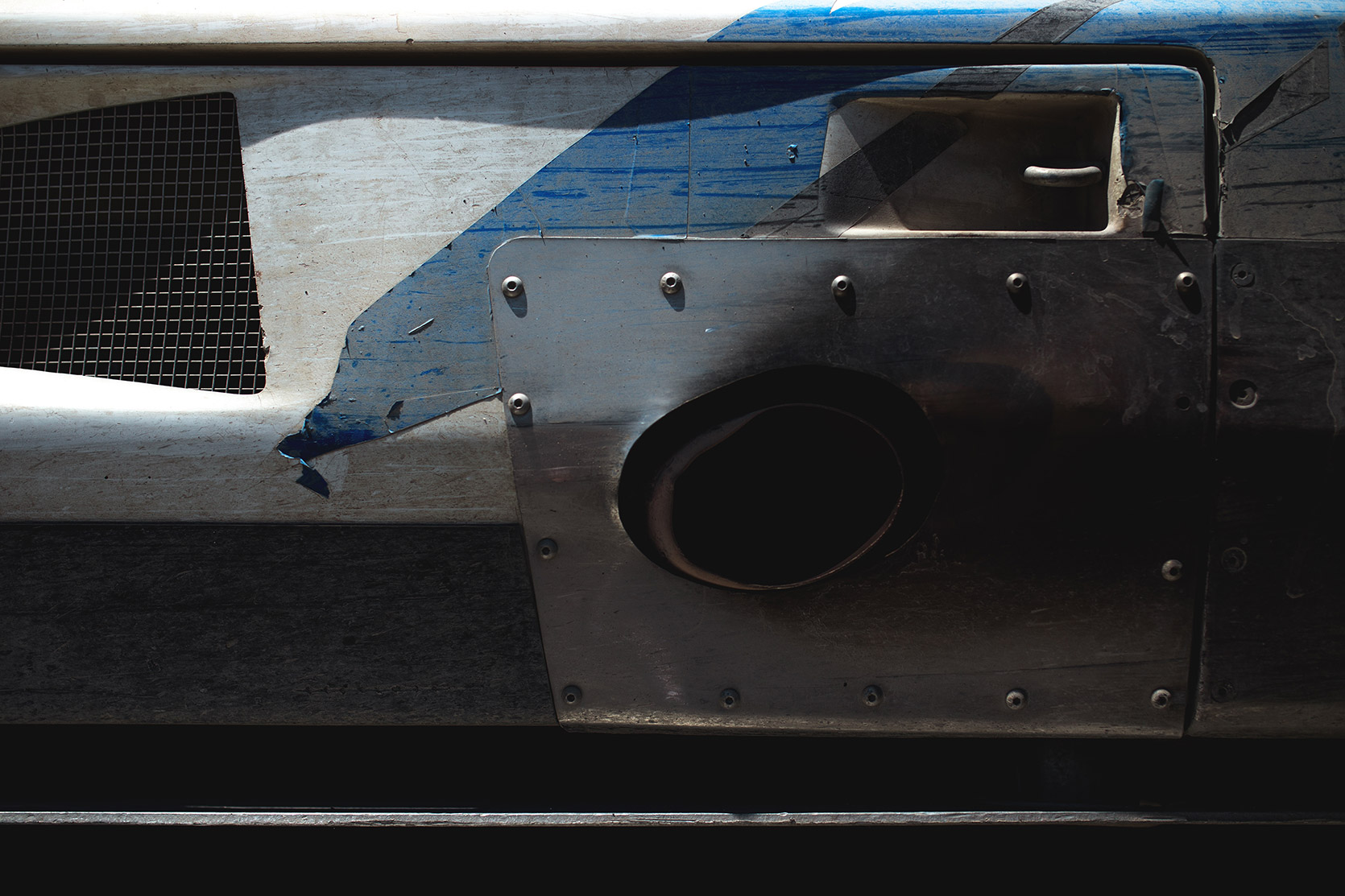 LP Racing Porsche Macan exhaust at Italian Baja