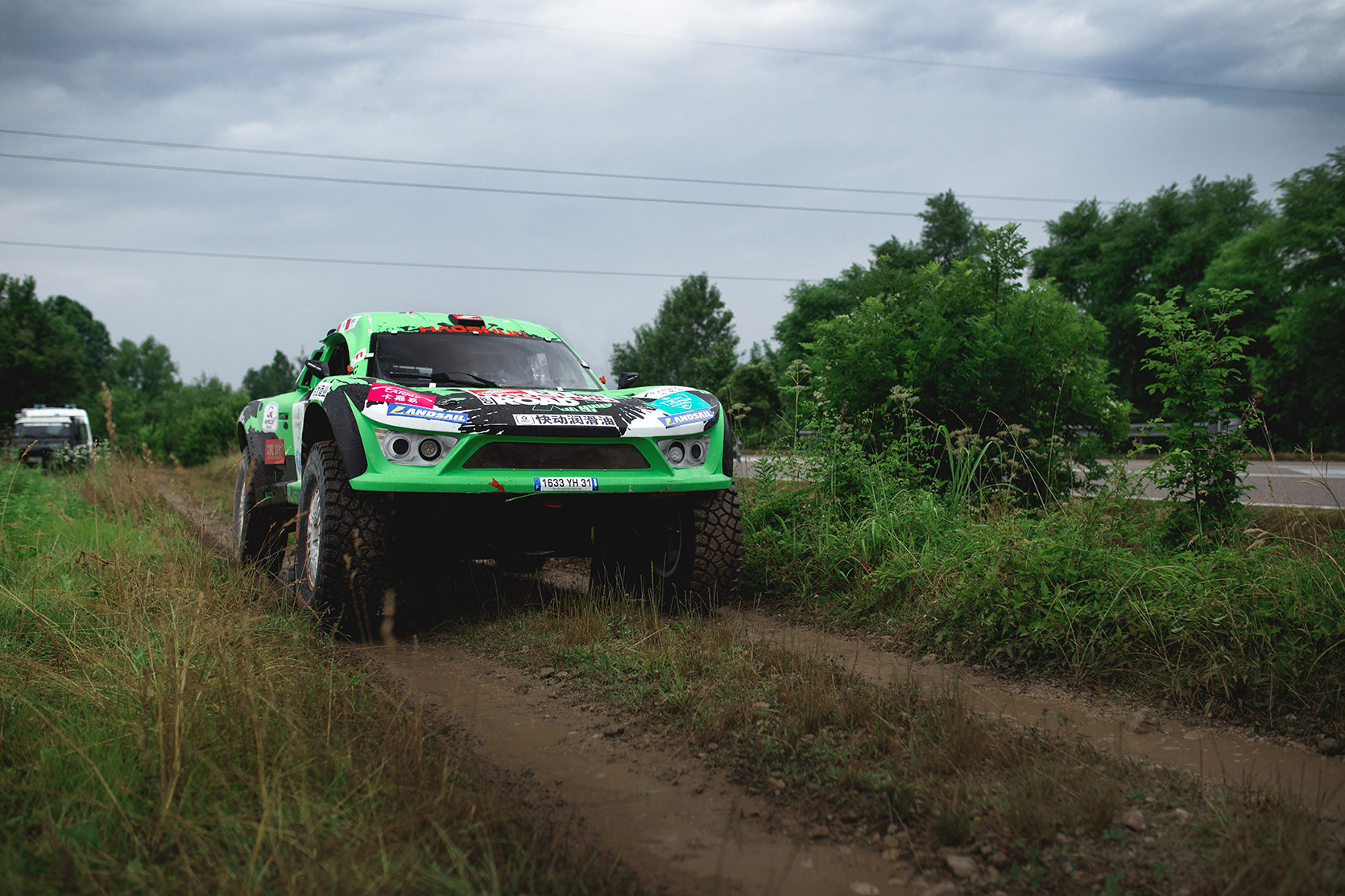 A Volkswagen Off-Road Car ready to run at Italian Baja