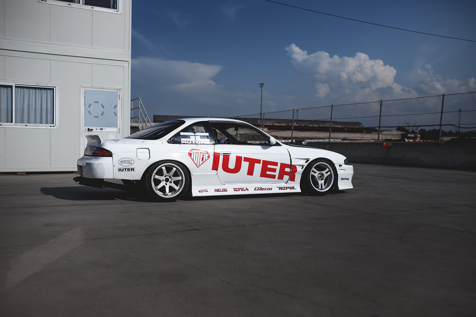 Rizphel's Nissan Silvia S14 at Castelletto Circuit di Branduzzo