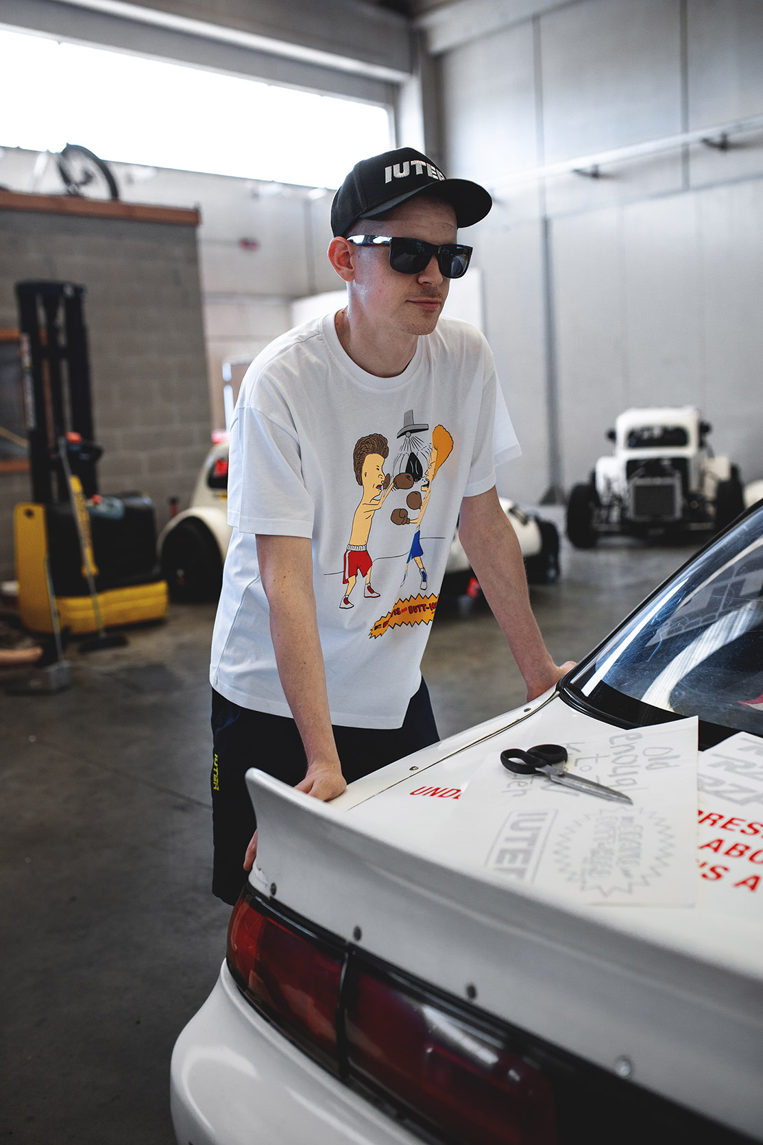 Rizphel portrait near his Nissan Silvia S14