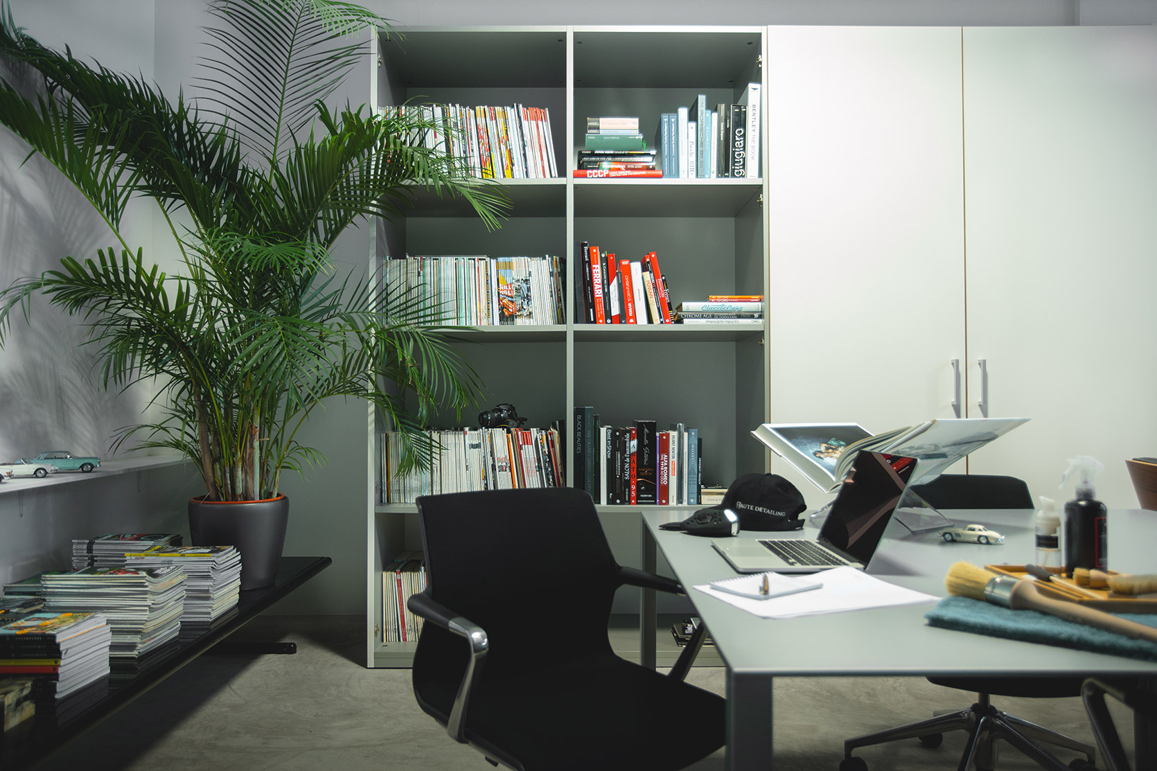 The Marcello Mereu work space